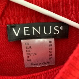 VENUS red and plaid dress